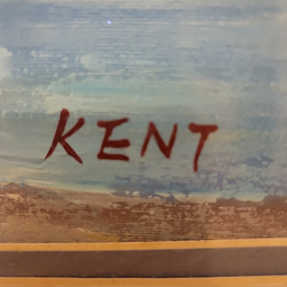 Lighthouse oil painting/ artist- Kent - Picture 2 of 2